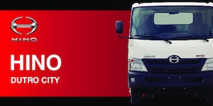 रिजिड चेसिस Hino 300 DUTRO CITY 4x2