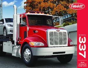 रिजिड चेसिस Peterbilt 337 PACCAR PX-9