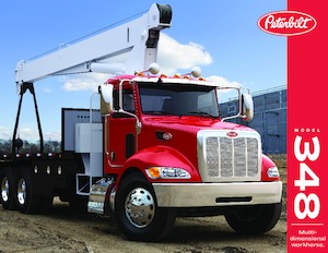 रिजिड चेसिस Peterbilt 348 PACCAR PX-7