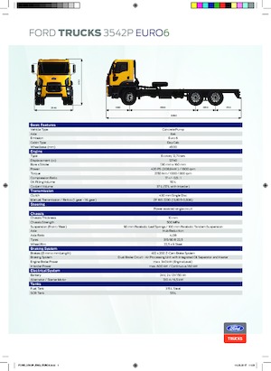 रिजिड चेसिस Ford 3542P