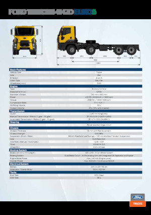 रिजिड चेसिस Ford 4142