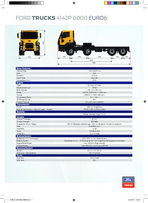 रिजिड चेसिस Ford 4142P