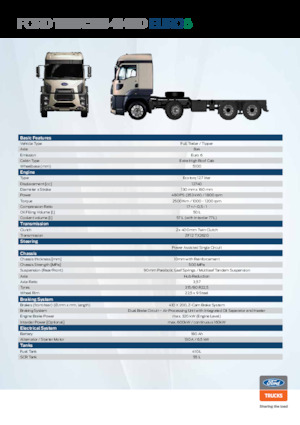 रिजिड चेसिस Ford 4148D