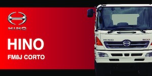 रिजिड चेसिस Hino 500 FM8J CORTO 6x4