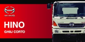 रिजिड चेसिस Hino 500 GH8J CORTO 4x2