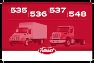 रिजिड चेसिस Peterbilt 536 PX-9