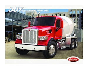रिजिड चेसिस Peterbilt 567 SFFA PACCAR MX-11