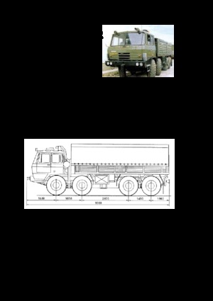 रिजिड चेसिस Tatra 815 VVN 8x8
