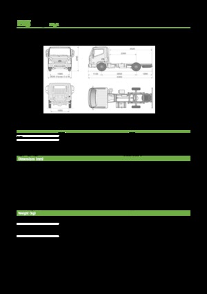रिजिड चेसिस Hyundai Commercial Vehicles EX5 4x2 D4DB-d