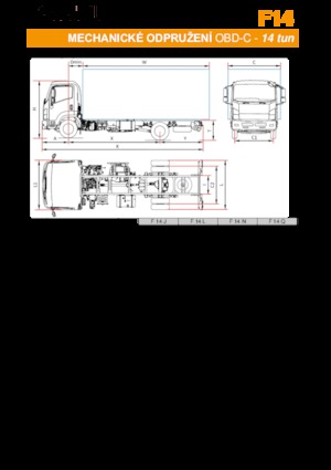 रिजिड चेसिस Isuzu F14 Q