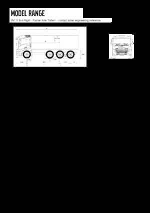 रिजिड चेसिस Volvo Trucks FM11.330 8x4 Rigid - Pusher Axle Tridem