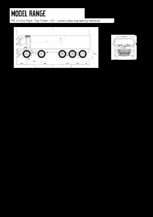 रिजिड चेसिस Volvo Trucks FM13.420 10x4 Rigid