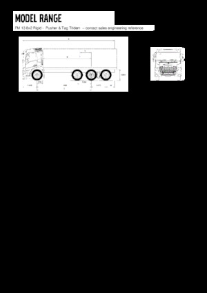 रिजिड चेसिस Volvo Trucks FM13.420 8x2 Rigid - Pusher