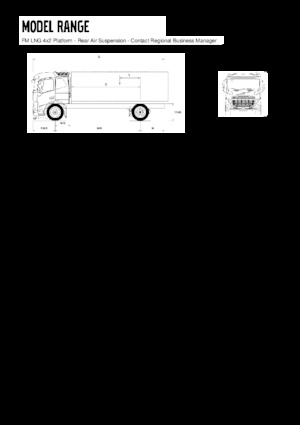 रिजिड चेसिस Volvo Trucks FM420 LNG 4x2 Platform