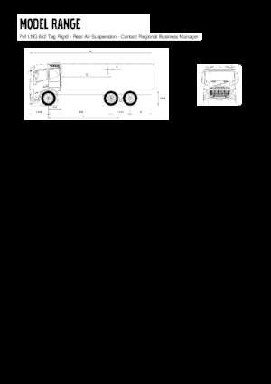 रिजिड चेसिस Volvo Trucks FM420 LNG 6x2 Tag Rigid