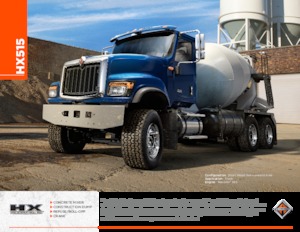 रिजिड चेसिस International HX515 114 Day Cab  Navistar N13