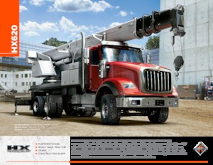 रिजिड चेसिस International HX620 119 Day Cab Cummins ISX15