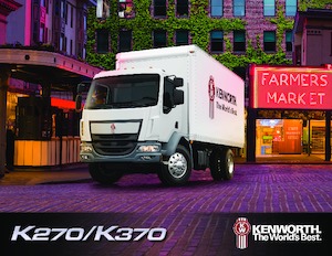रिजिड चेसिस Kenworth K270 Day Cab PX-7 4x2