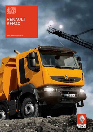 रिजिड चेसिस Renault KERAX 440.35 6x4 PMR HEAVY E3