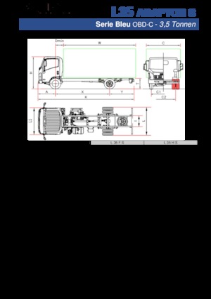 रिजिड चेसिस Isuzu L35 H S
