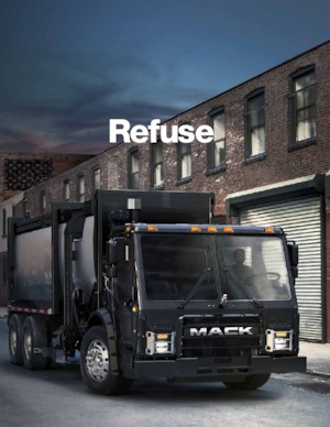 रिजिड चेसिस Mack LR 42R Day Cab MP7
