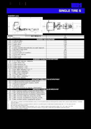रिजिड चेसिस Isuzu M21
