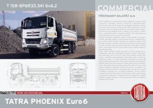 रिजिड चेसिस Tatra T 158-8P6R33.341