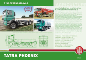 रिजिड चेसिस Tatra T 158-8P6R33.391