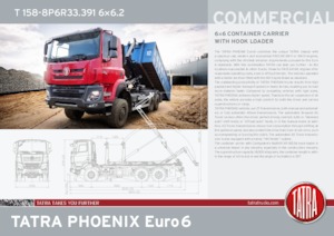 रिजिड चेसिस Tatra T 158-8P6R33.391