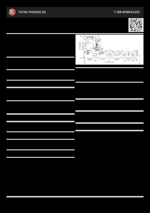 रिजिड चेसिस Tatra T 158-8P6R44.231