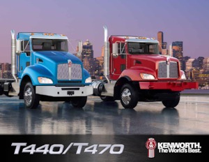 रिजिड चेसिस Kenworth T440 Day Cab PX-9 6x4