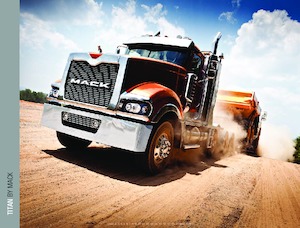 रिजिड चेसिस Mack TITAN Day Cab MP10 6x2