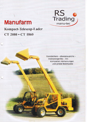 टेलीहैंडलर Manufarm CT 2080