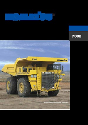 रिजिड डंप ट्रक Komatsu 730E