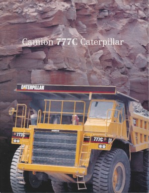 रिजिड डंप ट्रक Caterpillar 777 C
