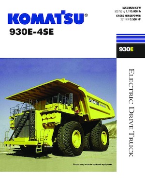 रिजिड डंप ट्रक Komatsu 930E-4SE 