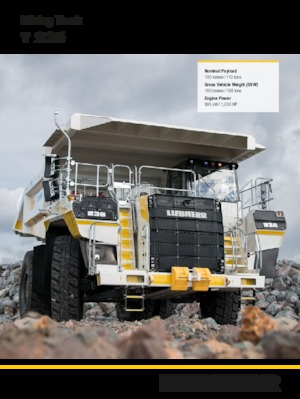 रिजिड डंप ट्रक Liebherr T 236