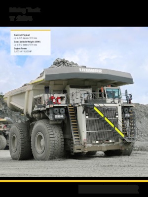 रिजिड डंप ट्रक Liebherr T 284