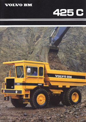 रिजिड डंप ट्रक Volvo 425C