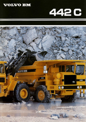 रिजिड डंप ट्रक Volvo 442C