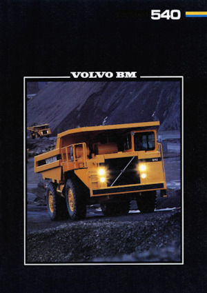 रिजिड डंप ट्रक Volvo 540
