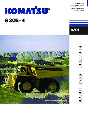 रिजिड डंप ट्रक Komatsu 930-E4