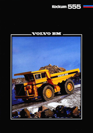 रिजिड डंप ट्रक Volvo KOCKUM 555