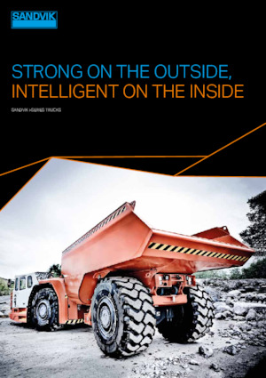 आर्टिकुलेटेड डंप ट्रक Sandvik TH663i