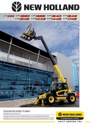 टेलीहैंडलर New Holland LM 1333 turbo