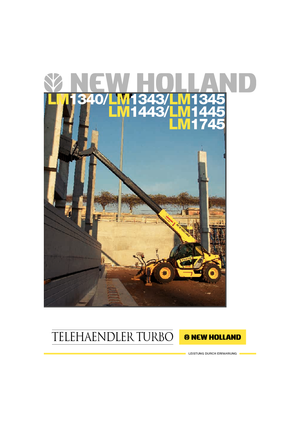 टेलीहैंडलर New Holland LM 1745 turbo