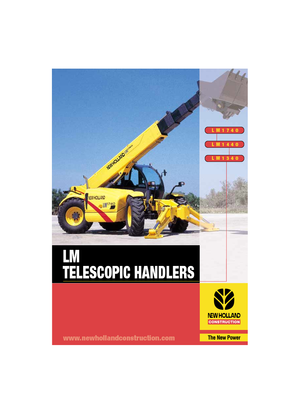 टेलीहैंडलर New Holland LM 1340 turbo