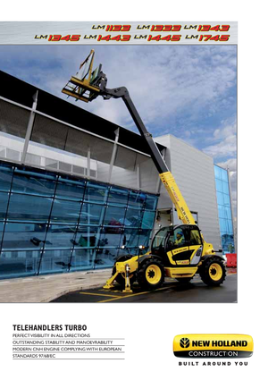 टेलीहैंडलर New Holland LM 1745 turbo