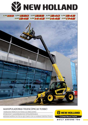 टेलीहैंडलर New Holland LM 1745 turbo