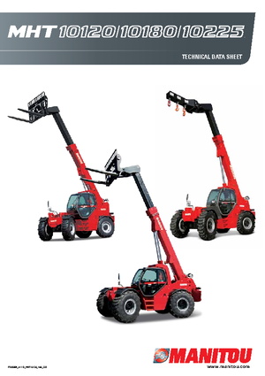 टेलीहैंडलर Manitou MHT 10180